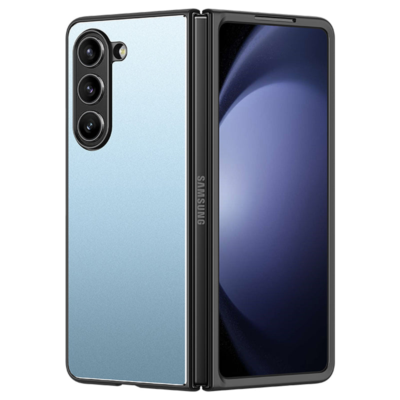 For Samsung Galaxy Z Fold 5G Matte Case Metal+PC+TPU Cell Phone Protective Cover For Samsung Galaxy Z Fold 5G Matte Case Metal+PC+TPU Cell Phone Protective Cover